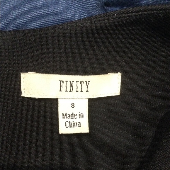 FINITY A LINE DRESS SIZE 8 - Picture 7 of 11